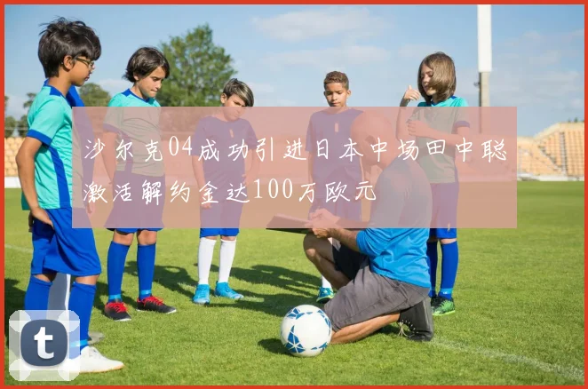 沙尔克04成功引进日本中场田中聪激活解约金达100万欧元